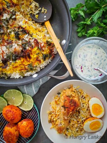 Chicken Dum Biryani (Kacchi style)