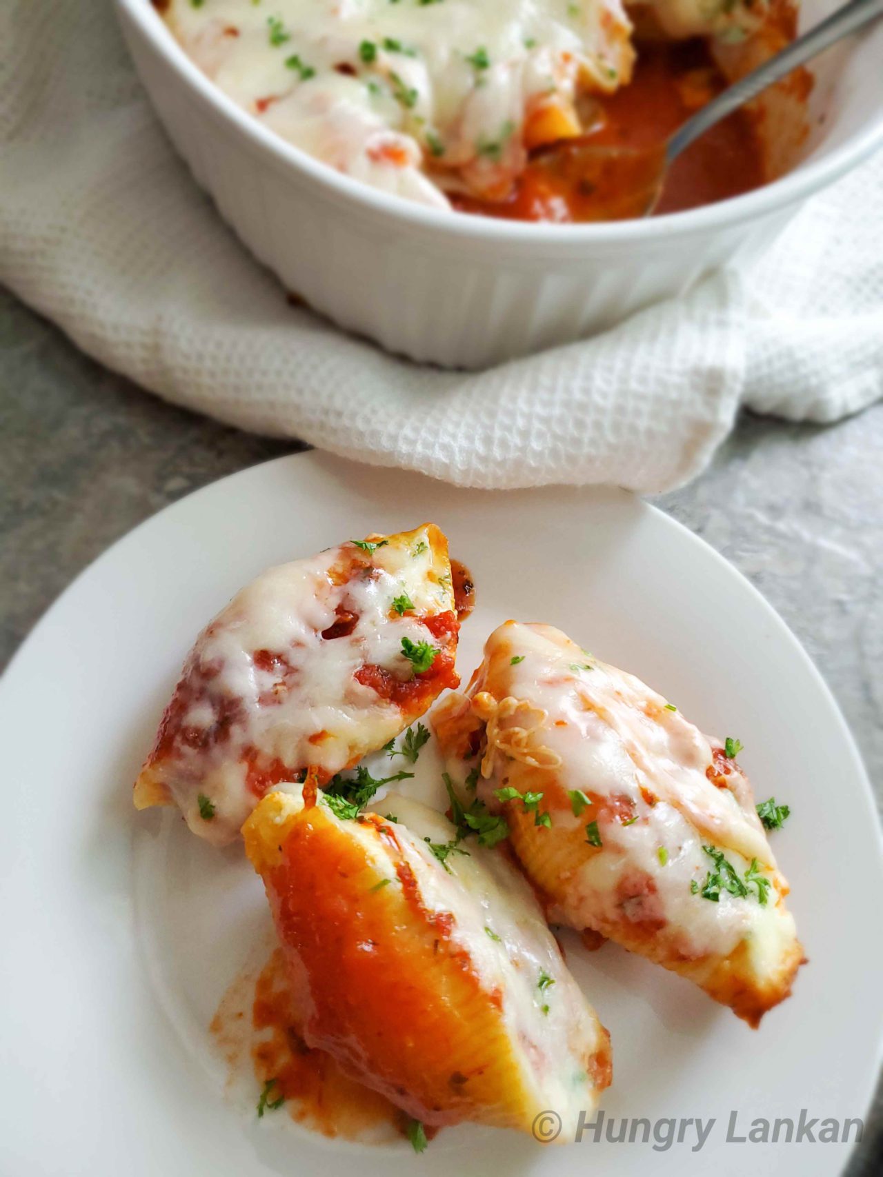 Baked Jumbo Pasta Shells Hungry Lankan baked-jumbo-pasta-shells-hungry-lankan