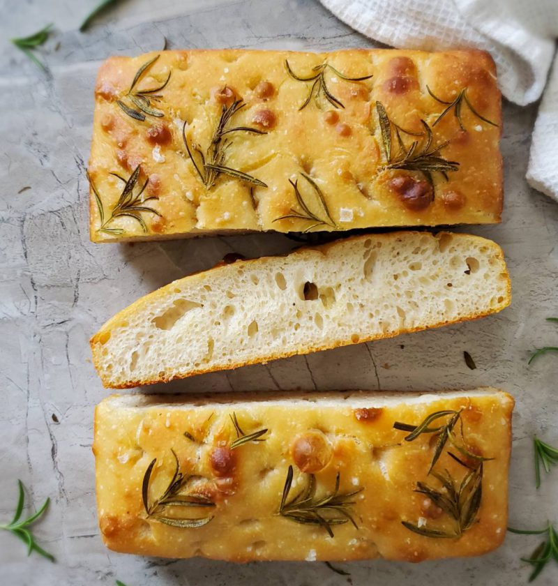 Sourdough Focaccia with rosemary and sea salt Hungry Lankan