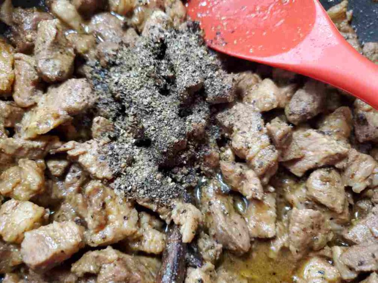 Sri Lankan Black Pepper pork curry Hungry Lankan Sri Lankan Black Pepper pork curry Hungry Lankan