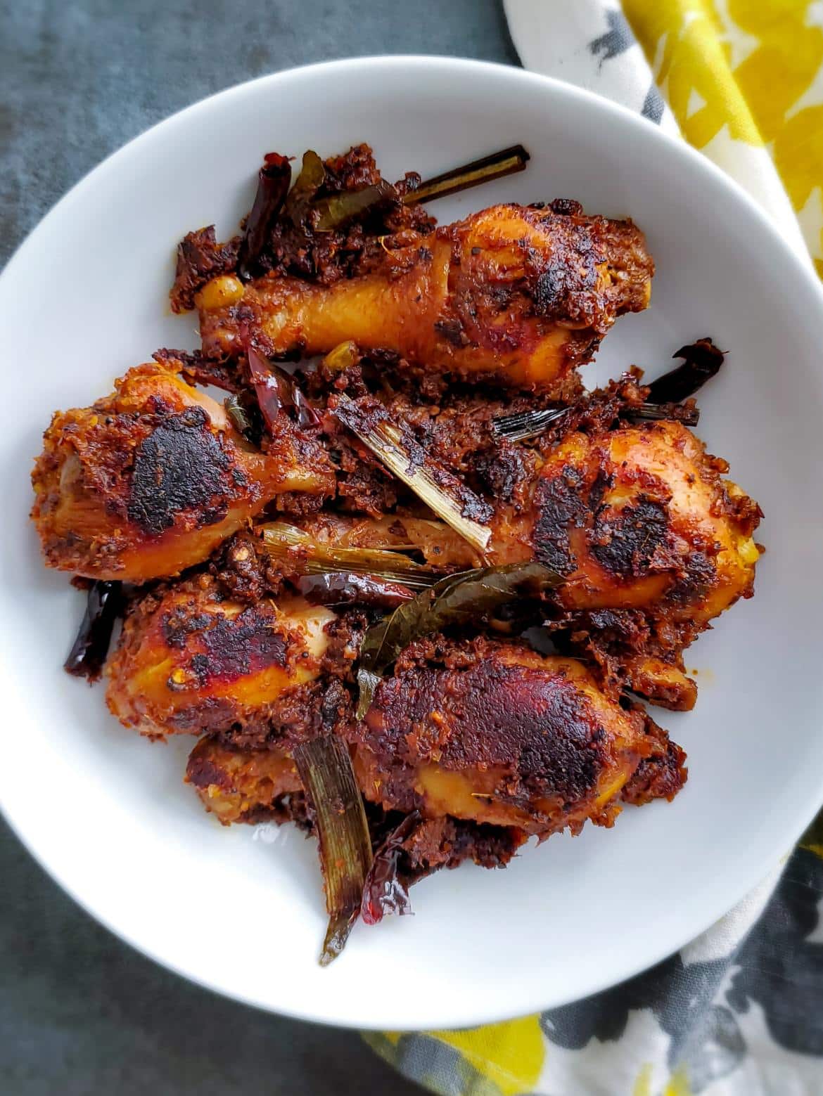Spicy Pan-Fried Chicken Drumsticks - Hungry Lankan