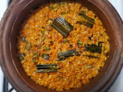 Sri Lankan Spicy Lentil Curry - Hungry Lankan