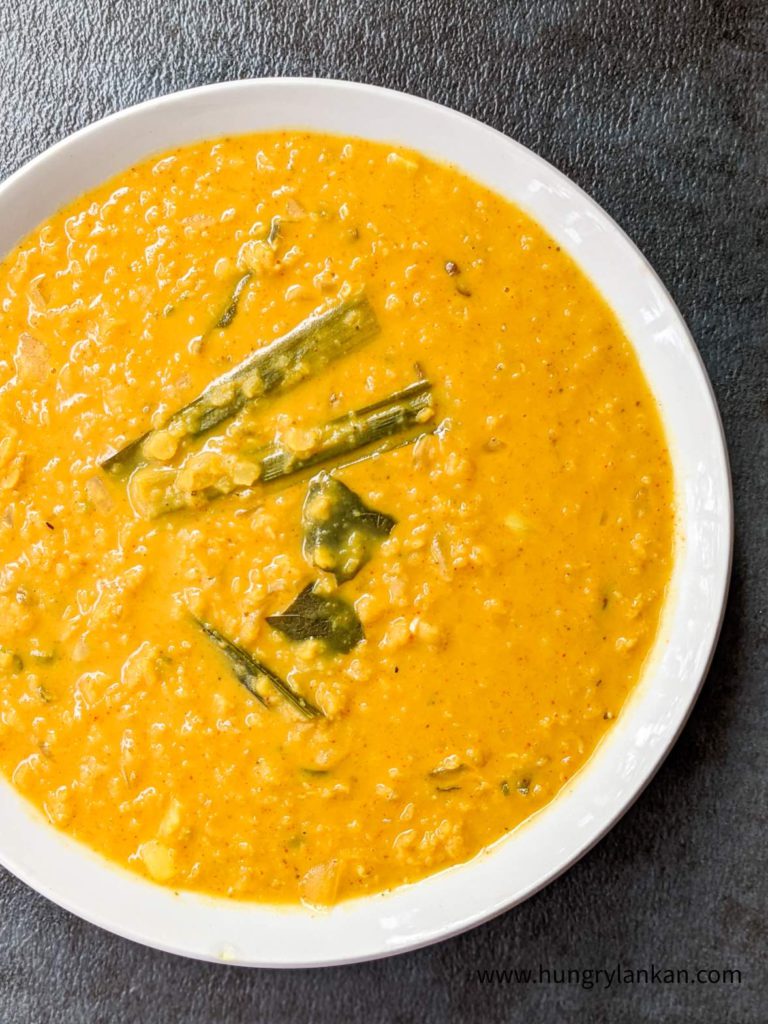 Sri Lankan Lentil curry/ Parippu Curry