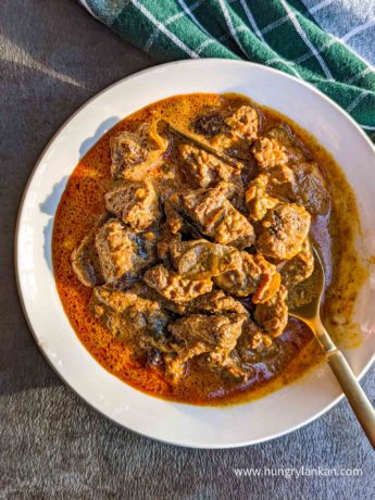 Sri Lankan Beef Curry in Instant Pot