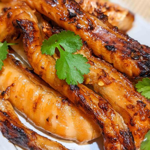 Air-Fried Salmon Belly