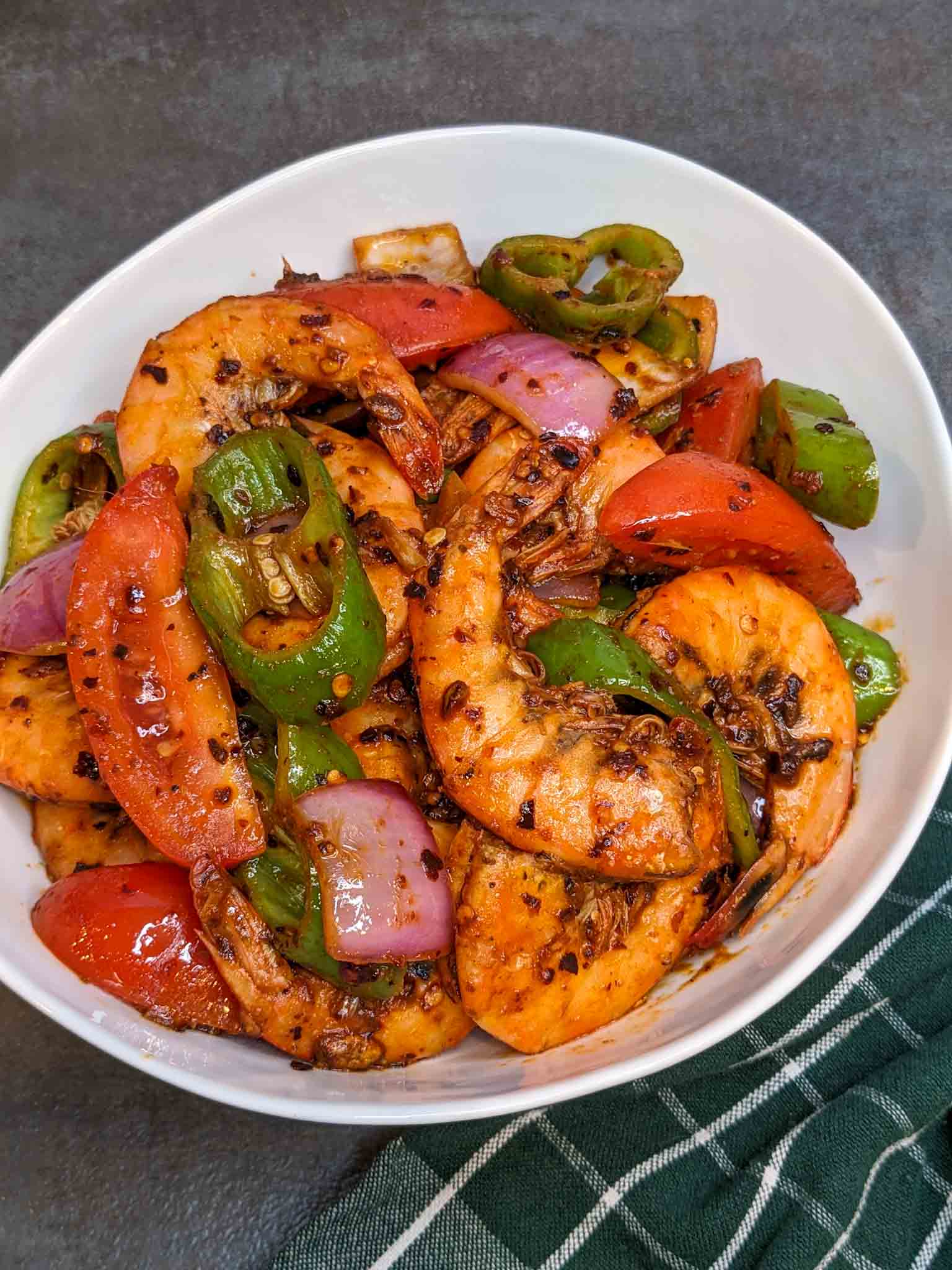 Sri Lankan Devilled Shrimp - Hungry Lankan