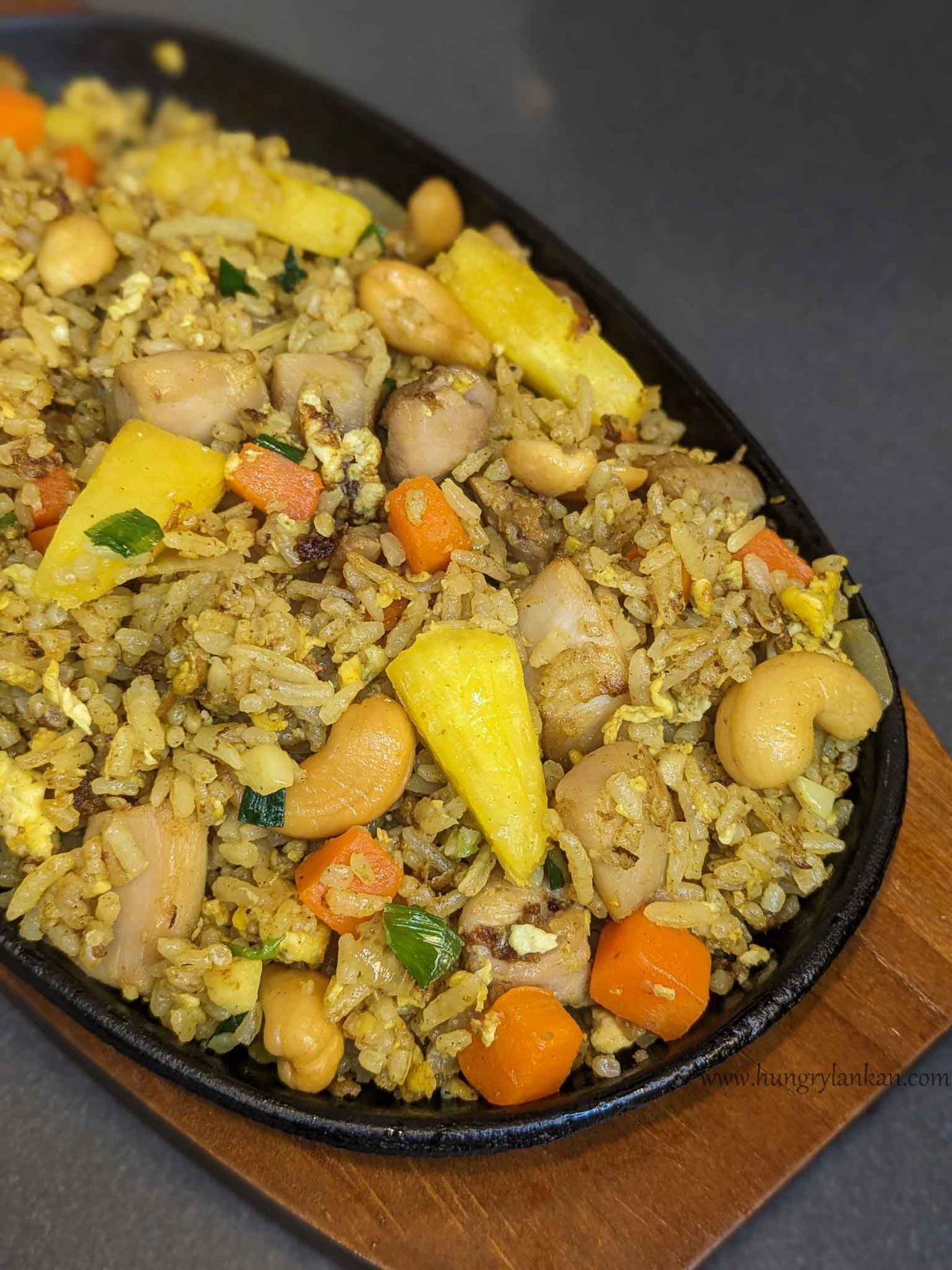 Pineapple Fried Rice Hungry Lankan