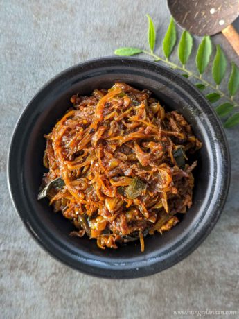 Sri Lankan Seeni Sambol