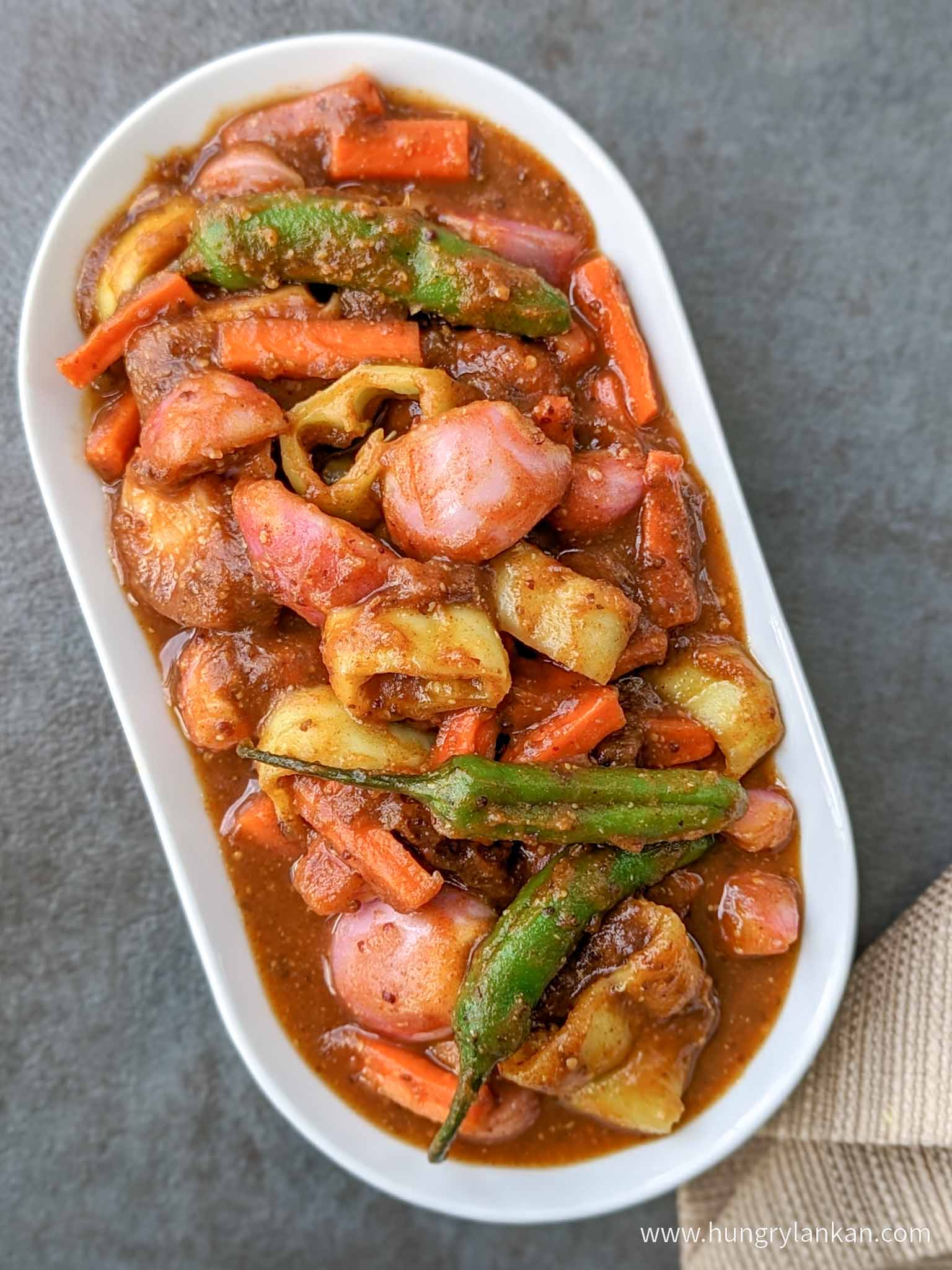 Sri Lankan Malay Pickle - Hungry Lankan