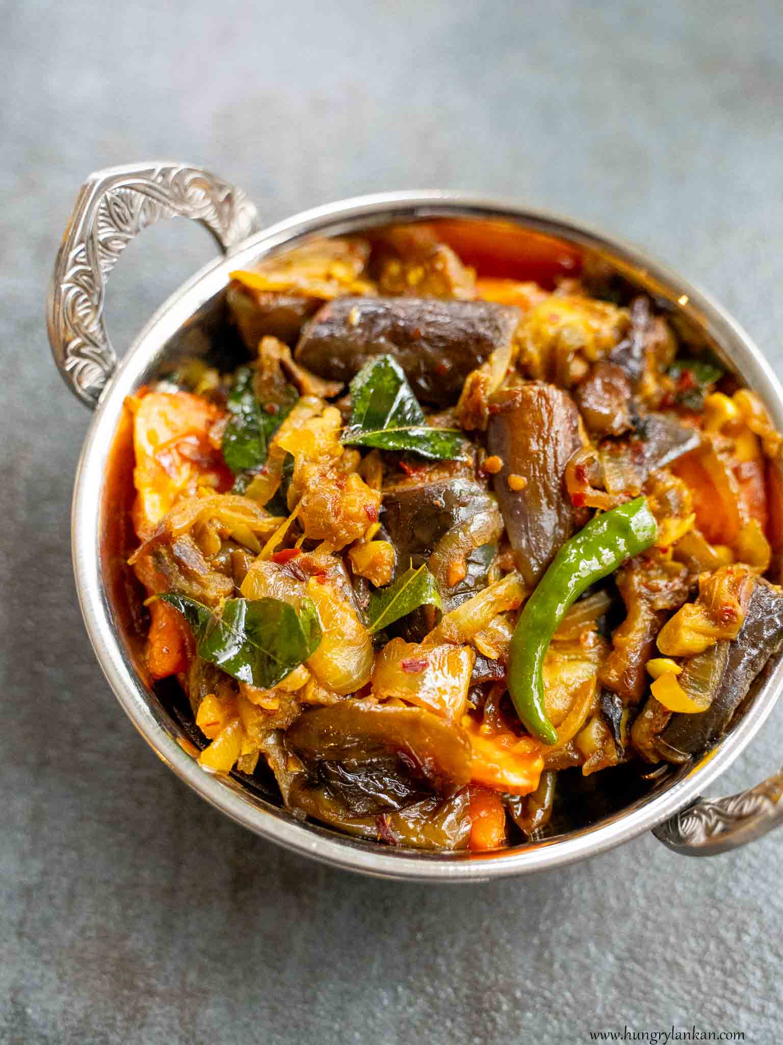 How To Cook Eggplant Sri Lankan Style