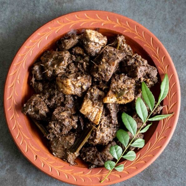 Black Pork Curry Sri Lankan