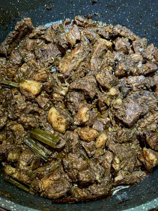 Sri Lankan Black Pork Curry
