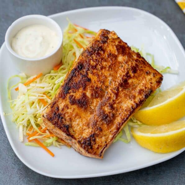 Pan fried mahi mahi