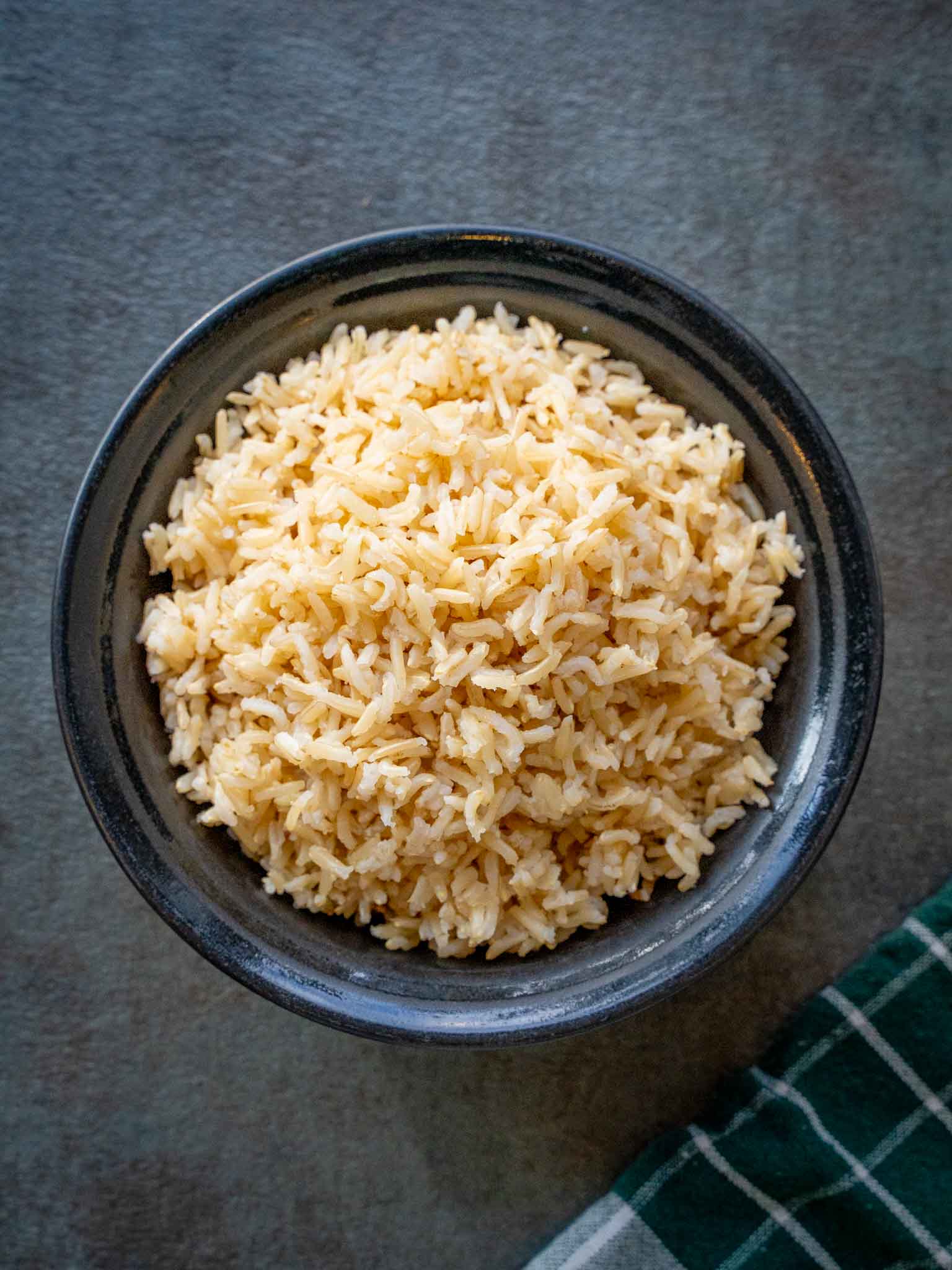 Instant Pot Brown Rice - Hungry Lankan