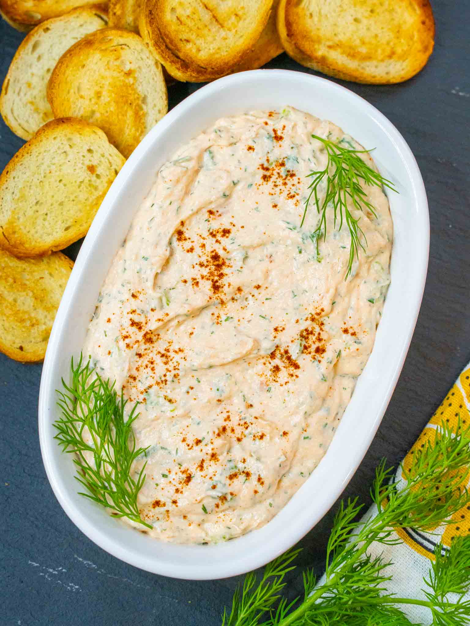 Best Smoked Salmon Dip - Hungry Lankan