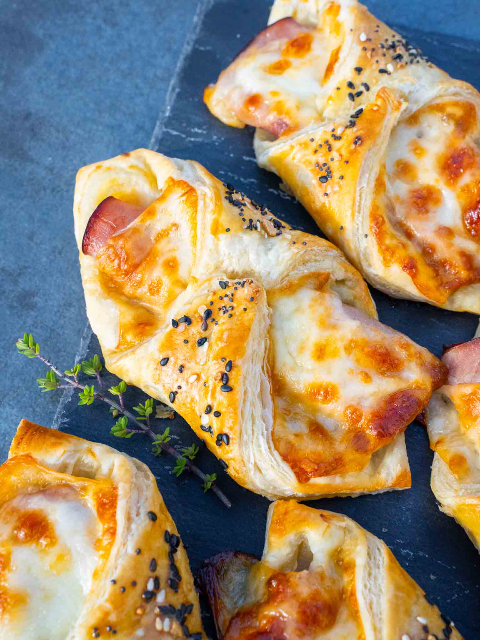 Ham and Cheese Puff Pastry