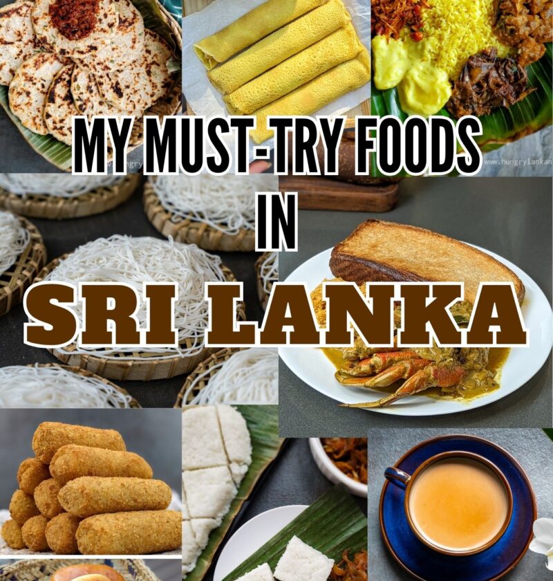 My must try food in Sri Lanka