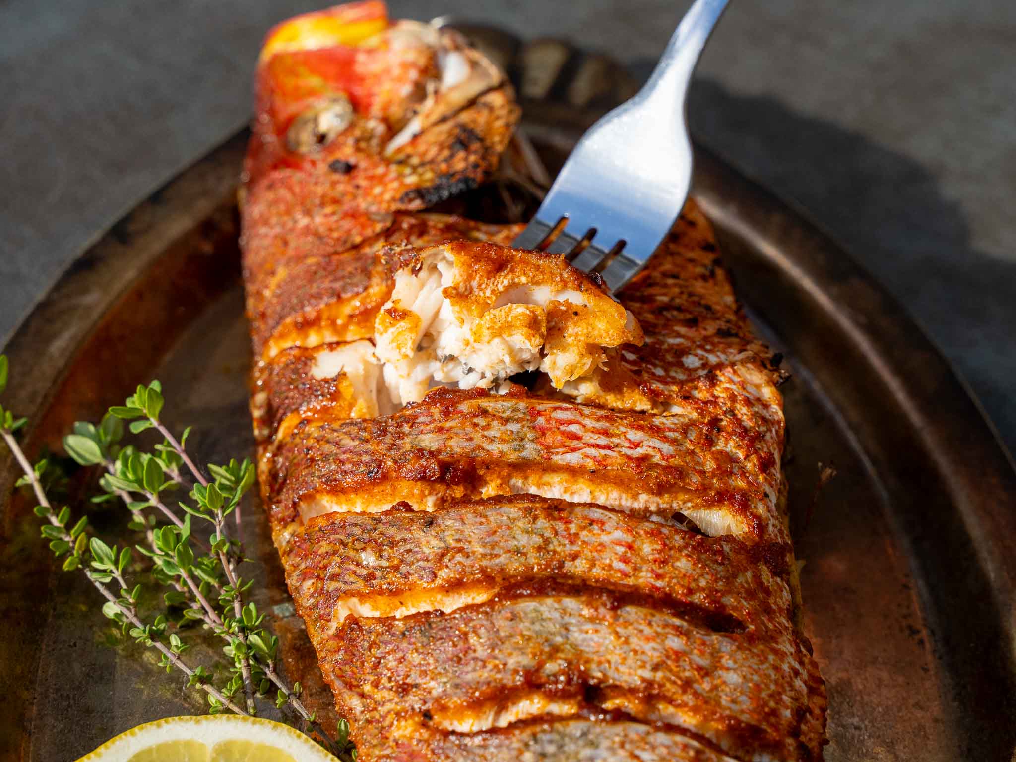 baked whole red snapper recipe